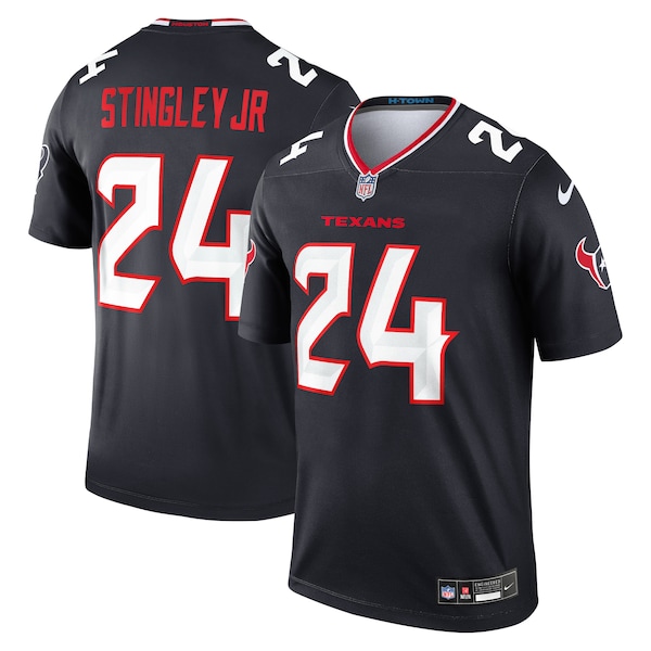 Derek Stingley Jr. Houston Texans Nike Team Legend Player Performance Top - Navy