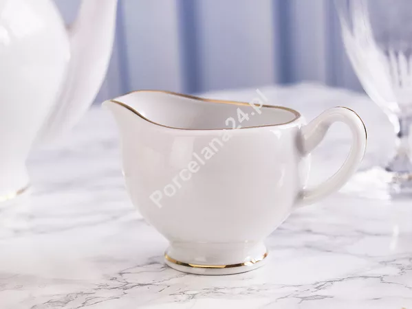 Serwis obiadowo - herbaciany na 12 osób (105 el.) Bogucice - Lolita Gold 1162