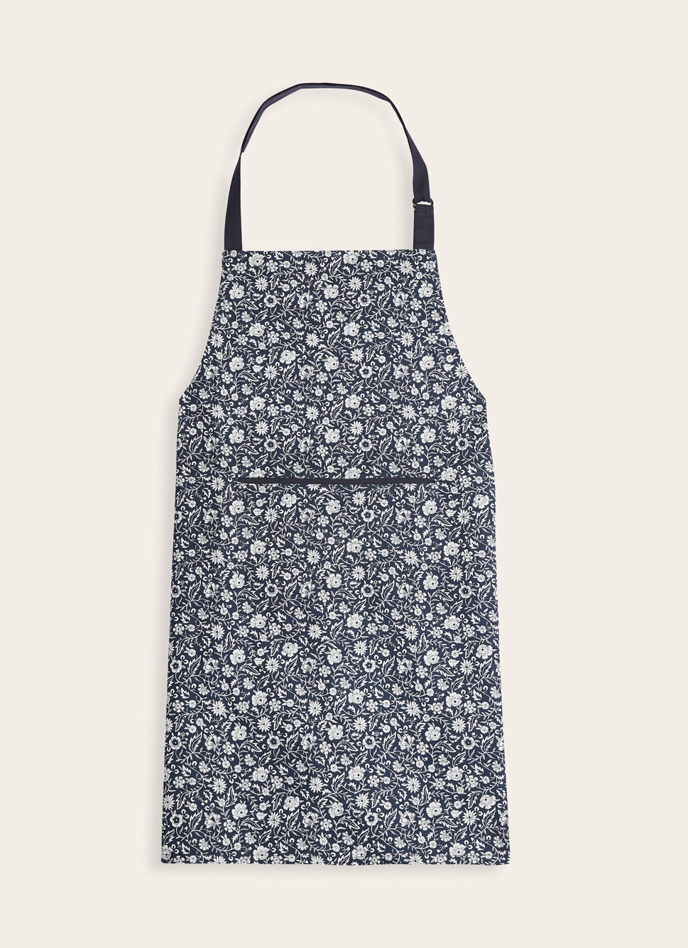 TABLIER FLEURS BICA GRIS