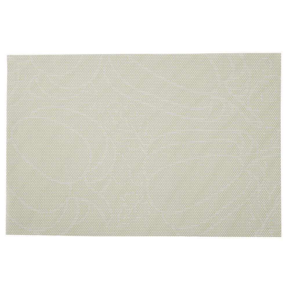 Set de table rectangulaire plastique motif citrouille vert 30x45cm