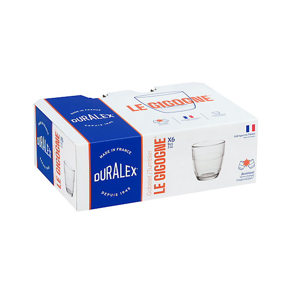 Boîte de 6 gobelets Gigogne 9 cl