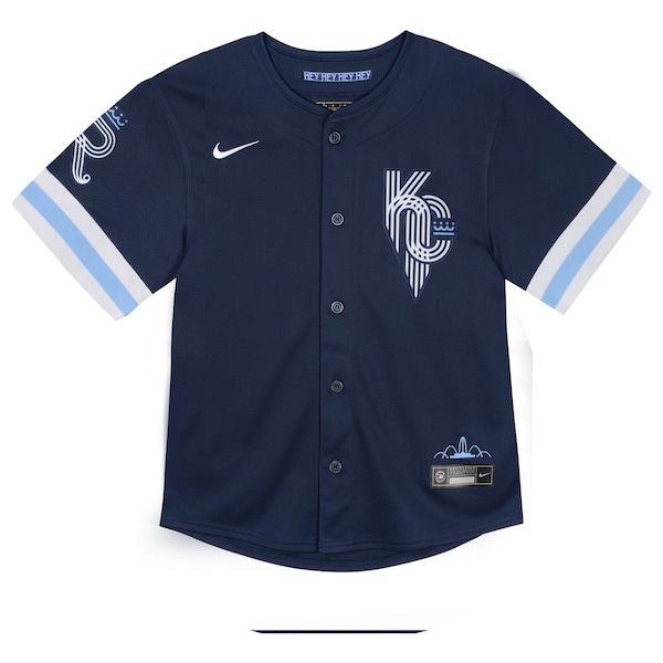 Kansas City Royals Nike Toddler City Connect Limited Jersey - Navy