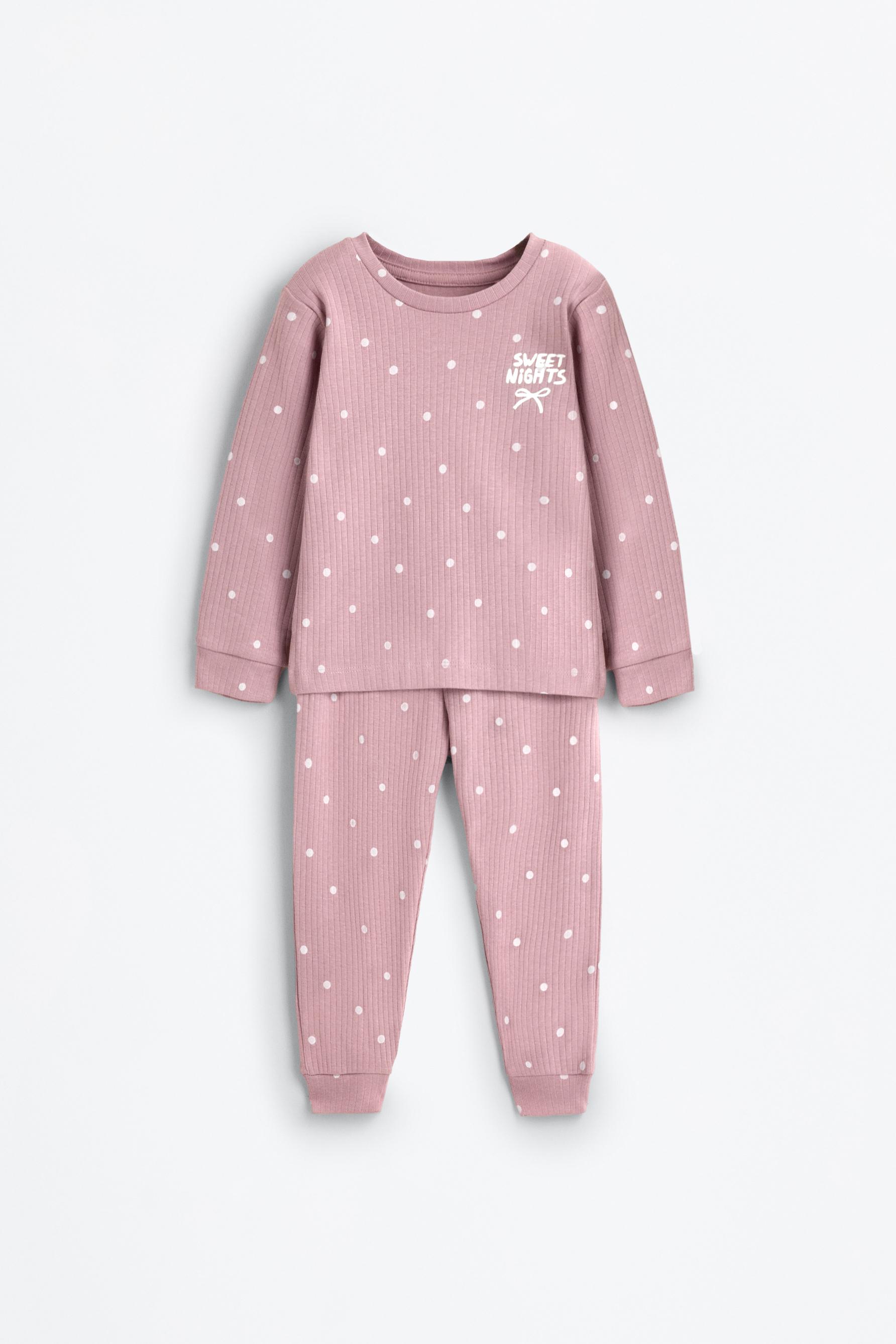 Pijama canalé estampado