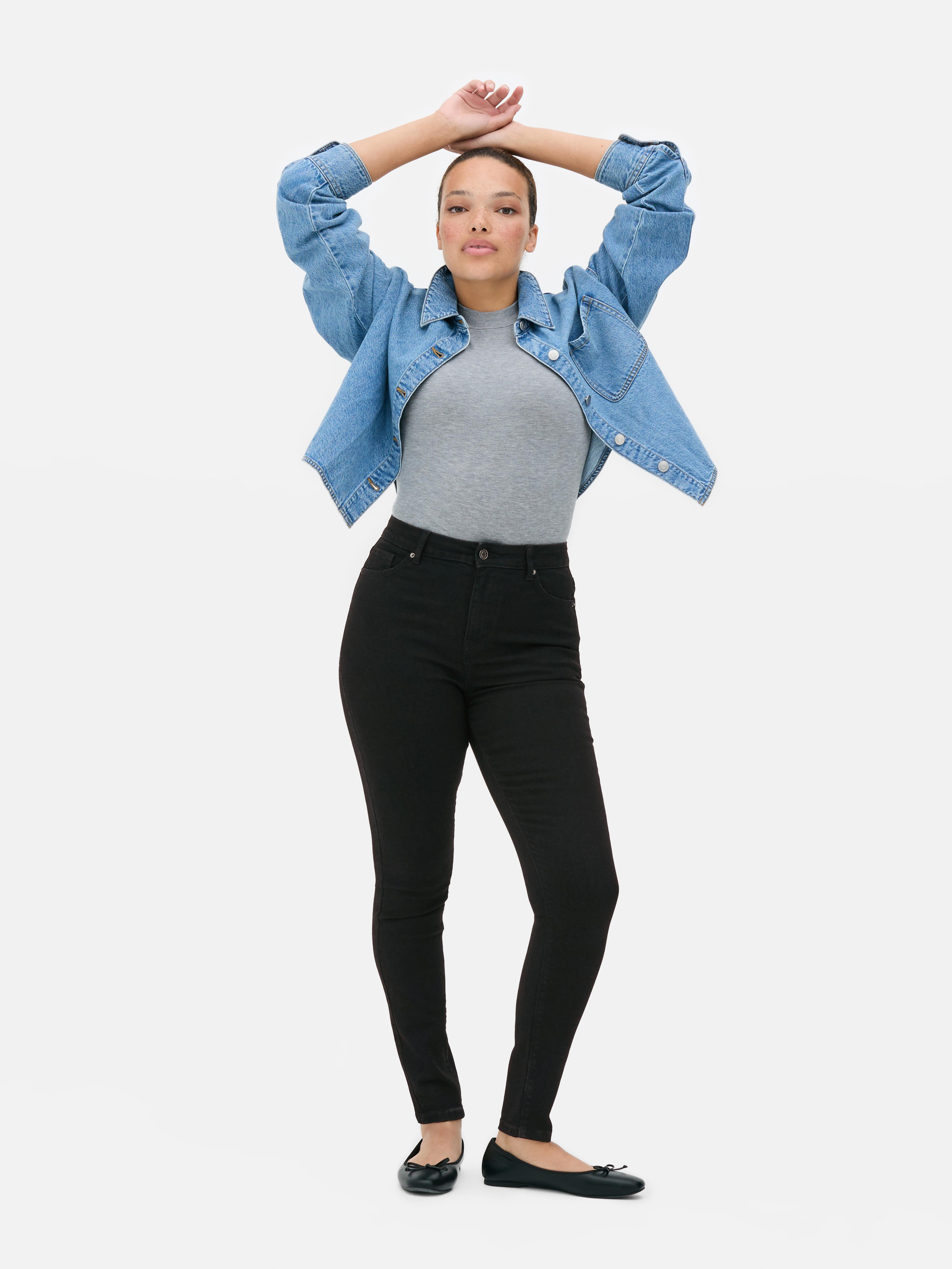 Mid-Rise Skinny Jeans