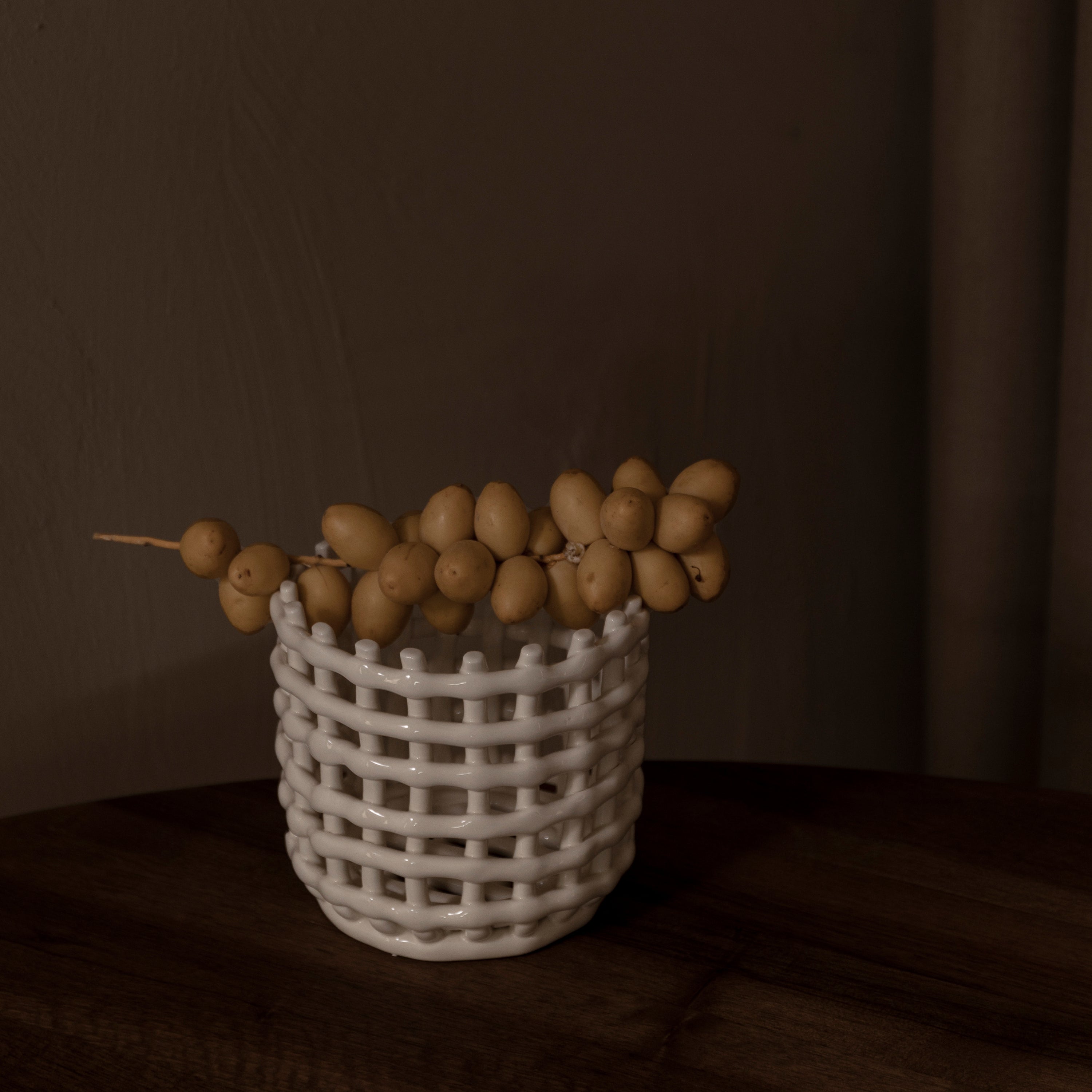 Ferm Living Ceramic Mand Small - Off-White