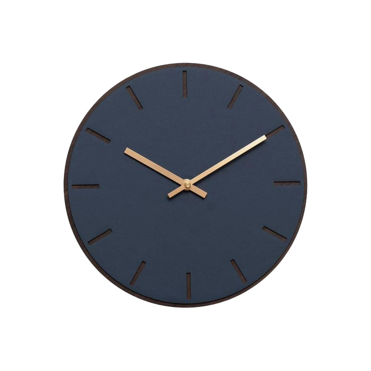 - Horloge murale en linoléum bleu D28cm