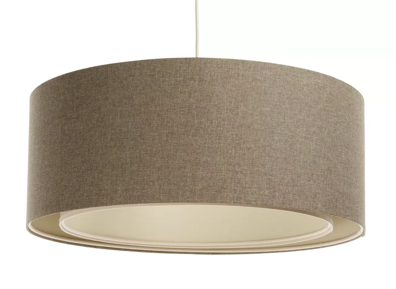 Lampa wisząca ERUTAN DOUBLE 40 brązowa