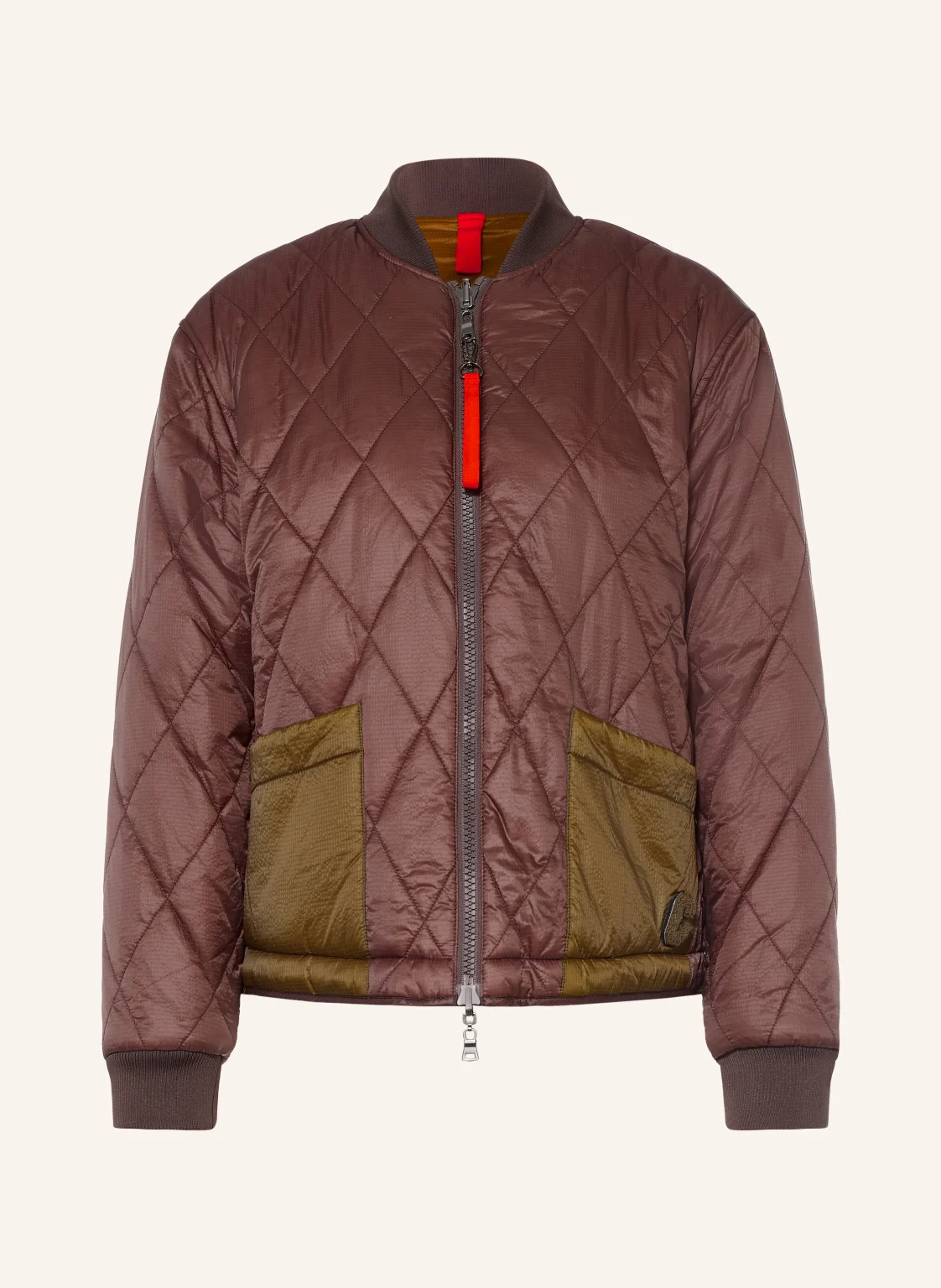 No.1 Como Blouson BOZEN im Materialmix zum Wenden