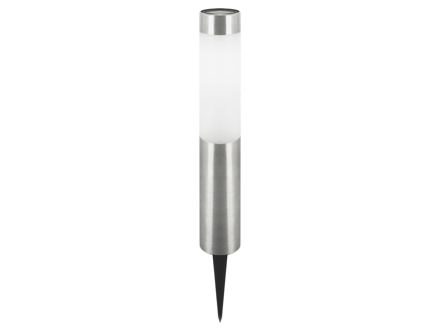 Lampa solarna Miron LED srebrna