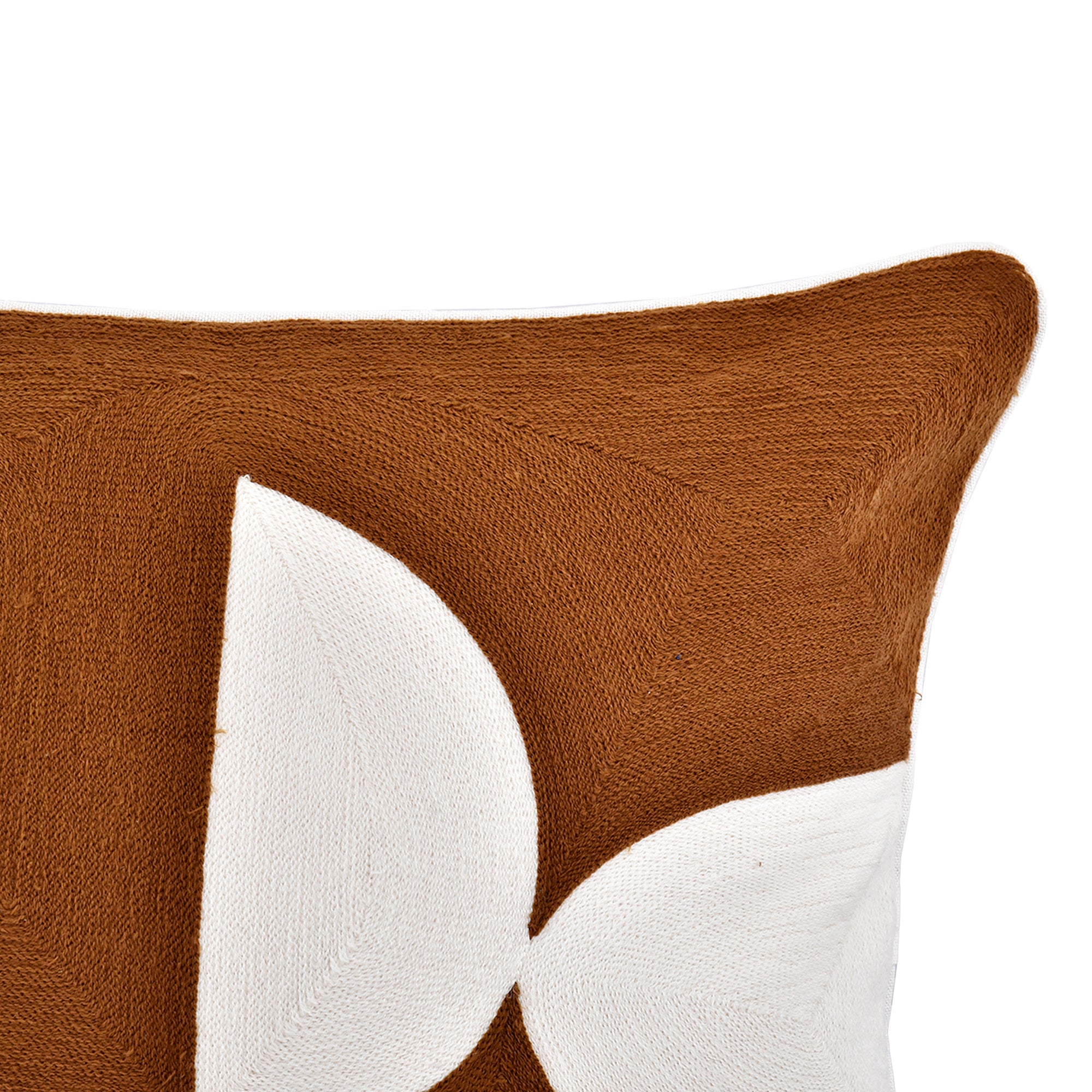 by fonQ Elyo Sierkussen 40 x 60 cm - Brons / Bruin