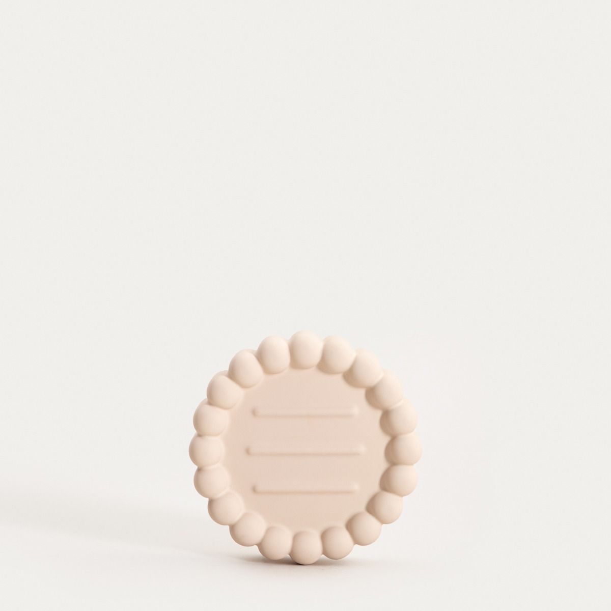 Mydelniczka SOLVANI beżowa 11,8x11,8x3 cm