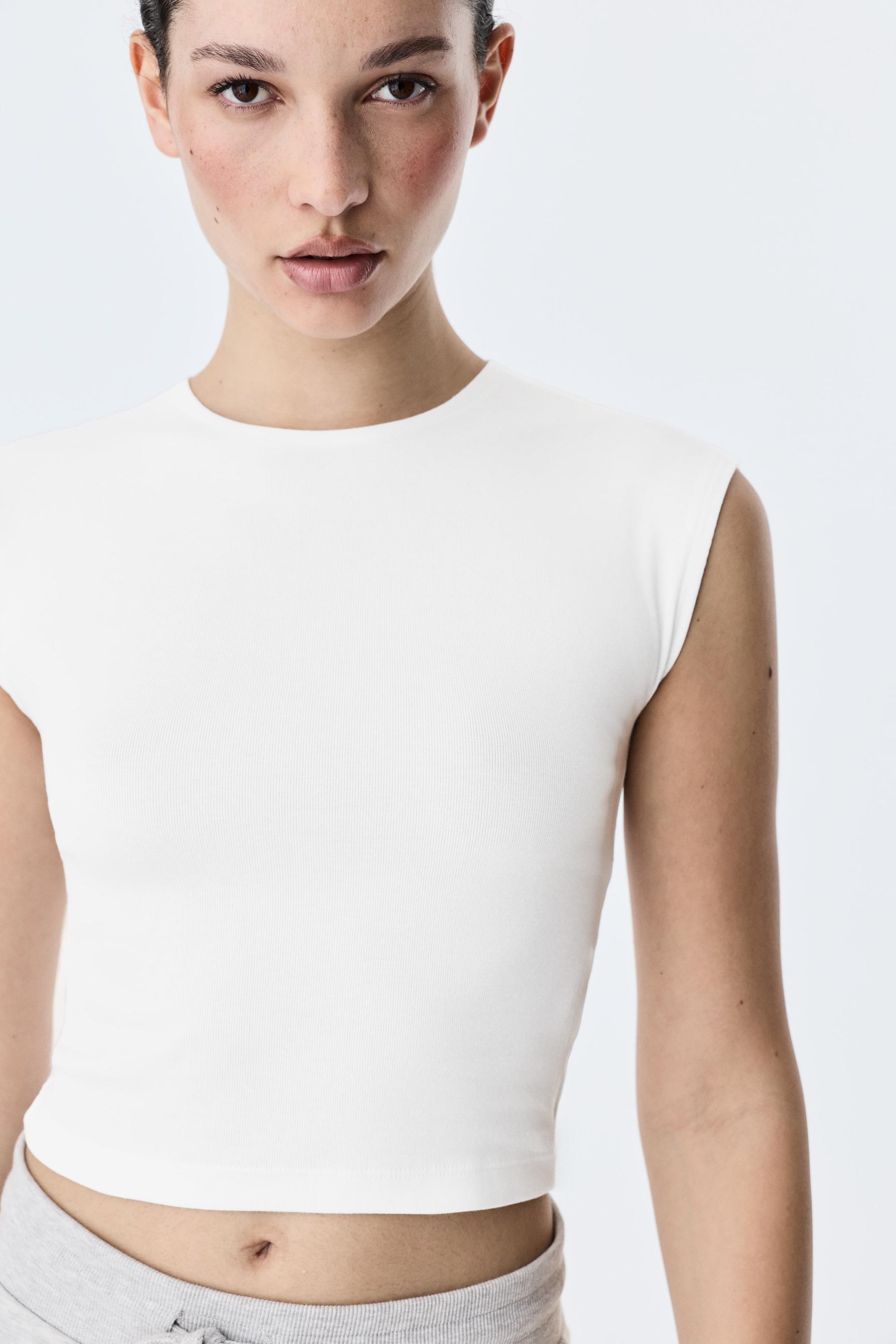 Camiseta cropped