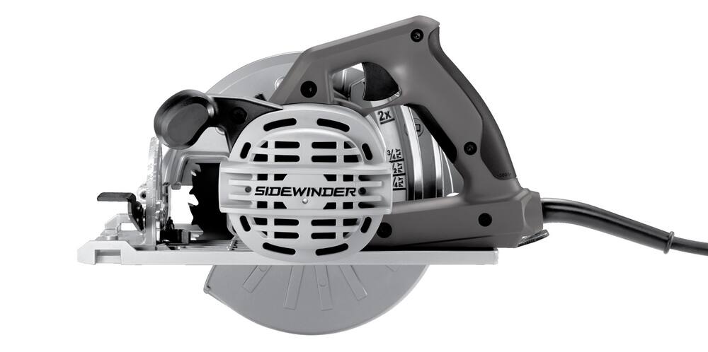 SKILSAW SPT67WE-01 Sidewinder 15A Circular Saw with Carbide-Tipped Blade & Dust Blower, 7-1/4-in