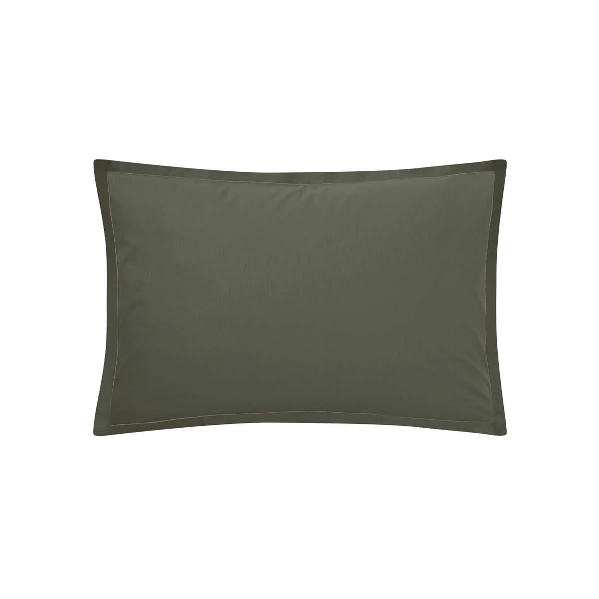 TOUT DOUX - Taie d'oreiller en coton vert 50x70