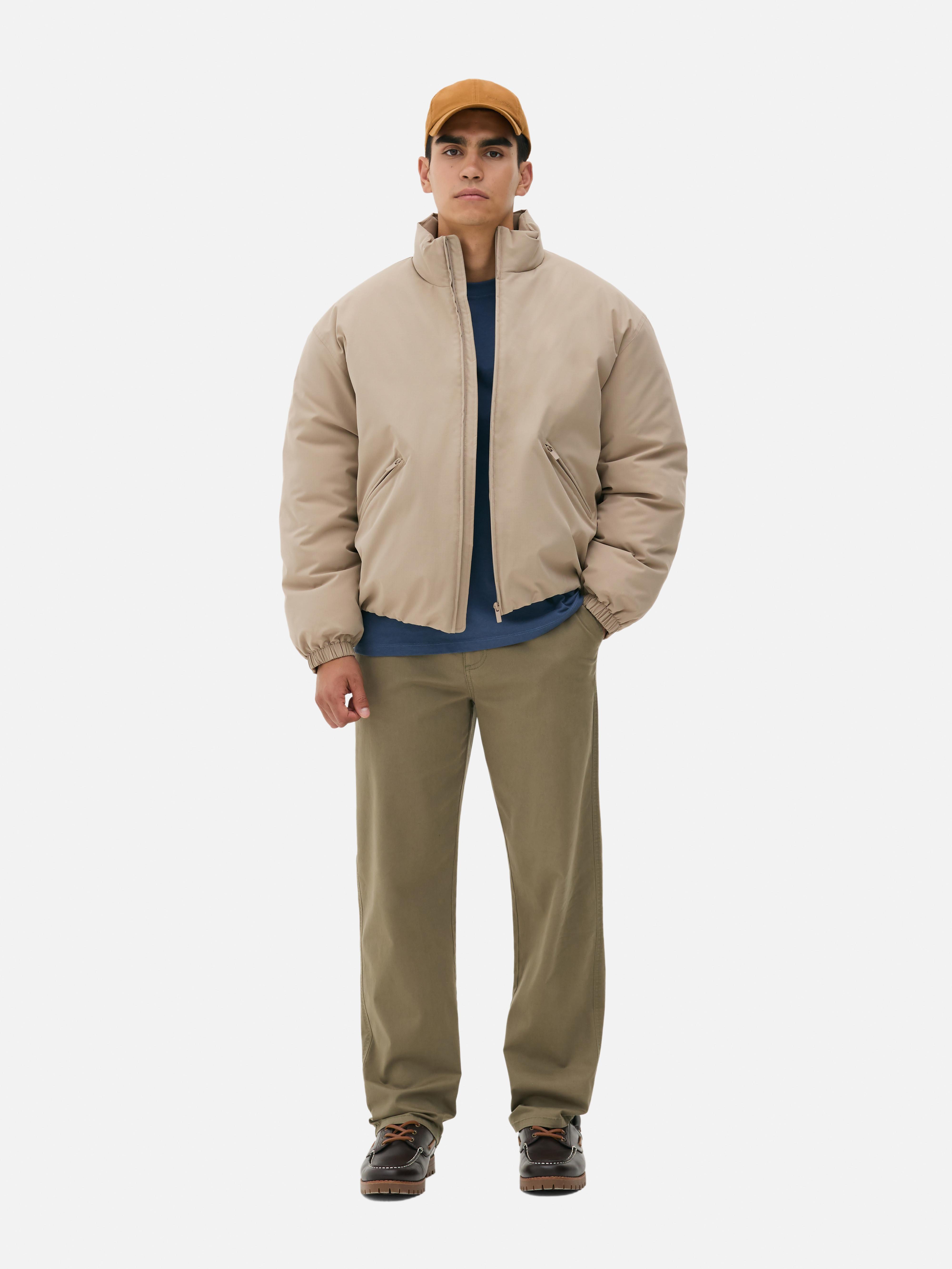 Funnel Neck Puffer Jacket