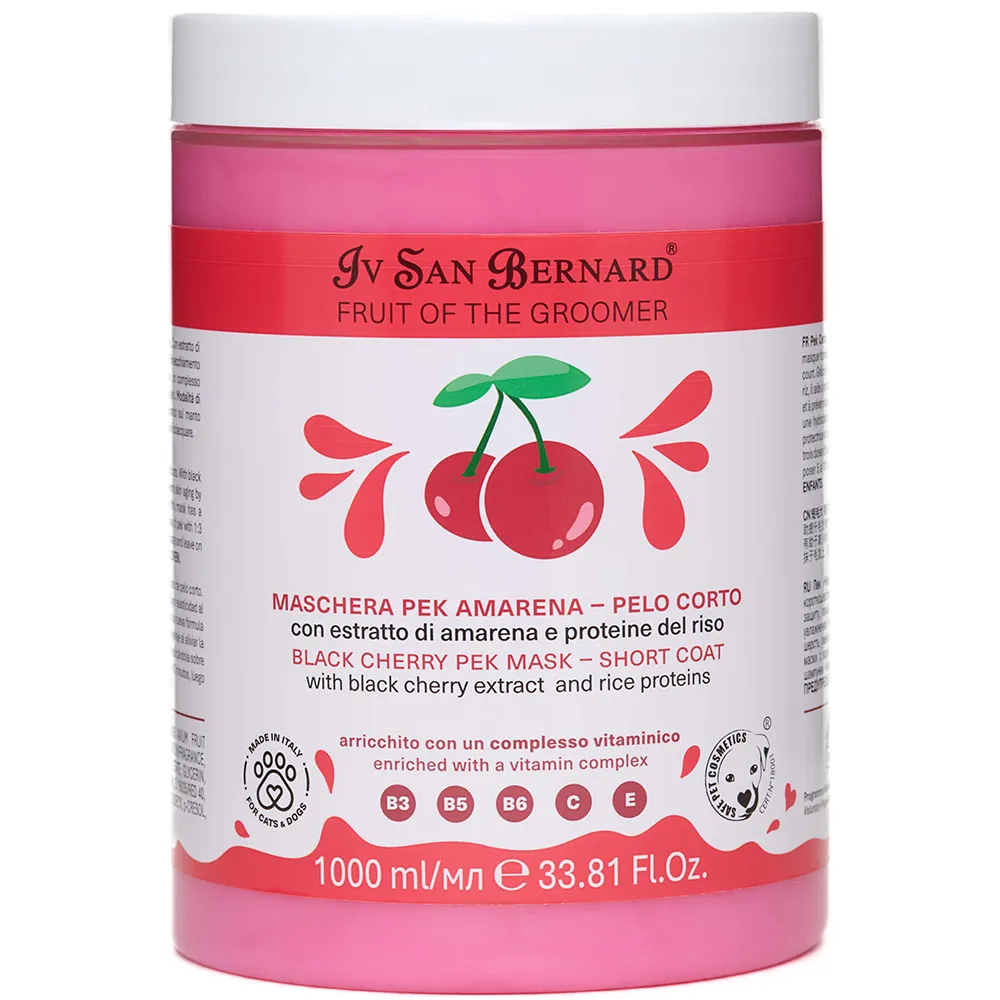 Iv San Bernard Cherry Short Hair mask 1L