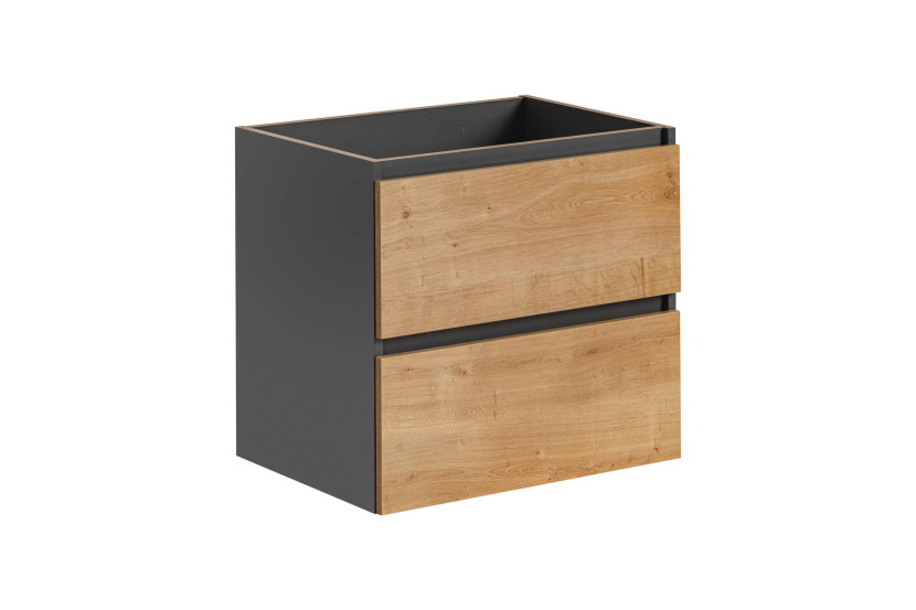 Szafka pod Umywalkę Monako Grey Oak 140cm z Blatem