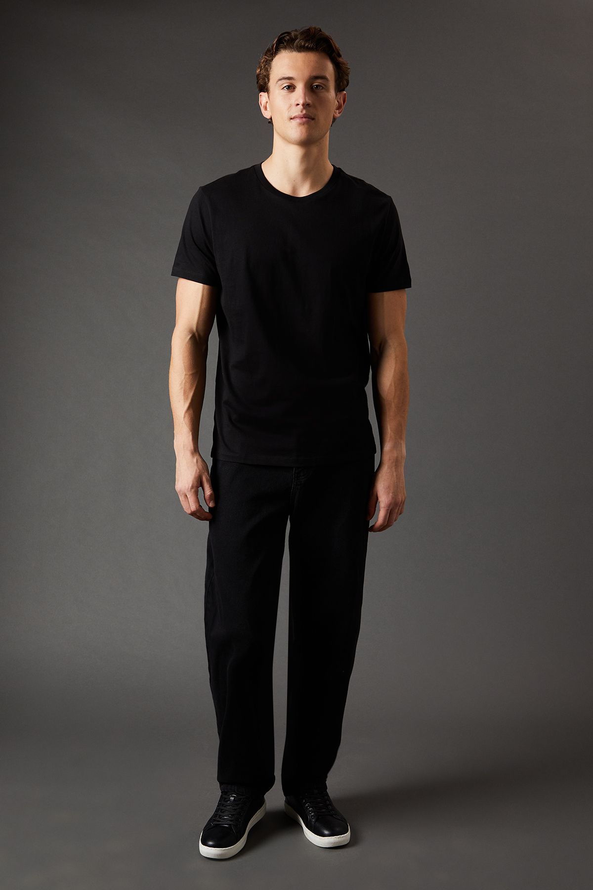Burton Black 3 Pack Crew Neck T-Shirt