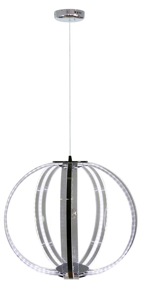 Lampa wisząca CANSAS chromowana LED 6x5Wlm Candellux