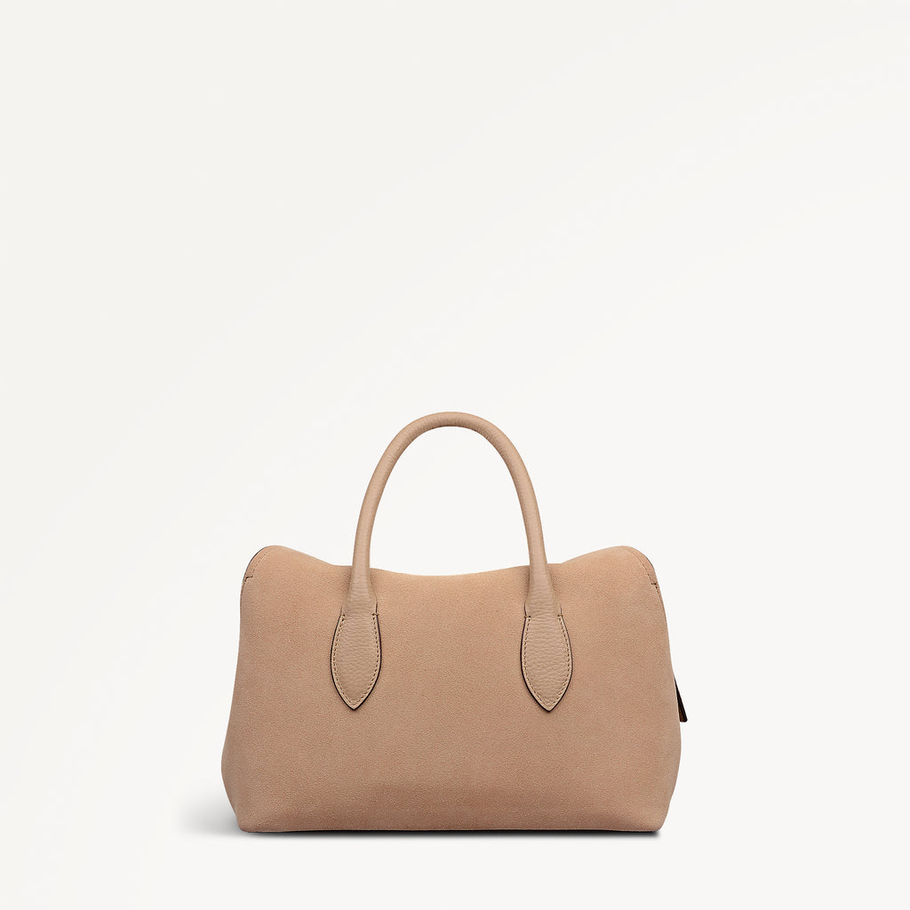 Liverpool Gardens - Suede - Small Ziptop Grab