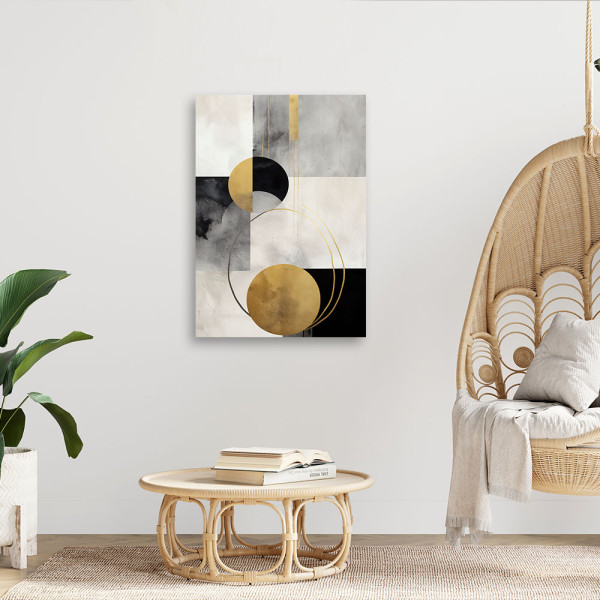 Feeby Obraz na płótnie, Geometryczny wzór boho 40x60