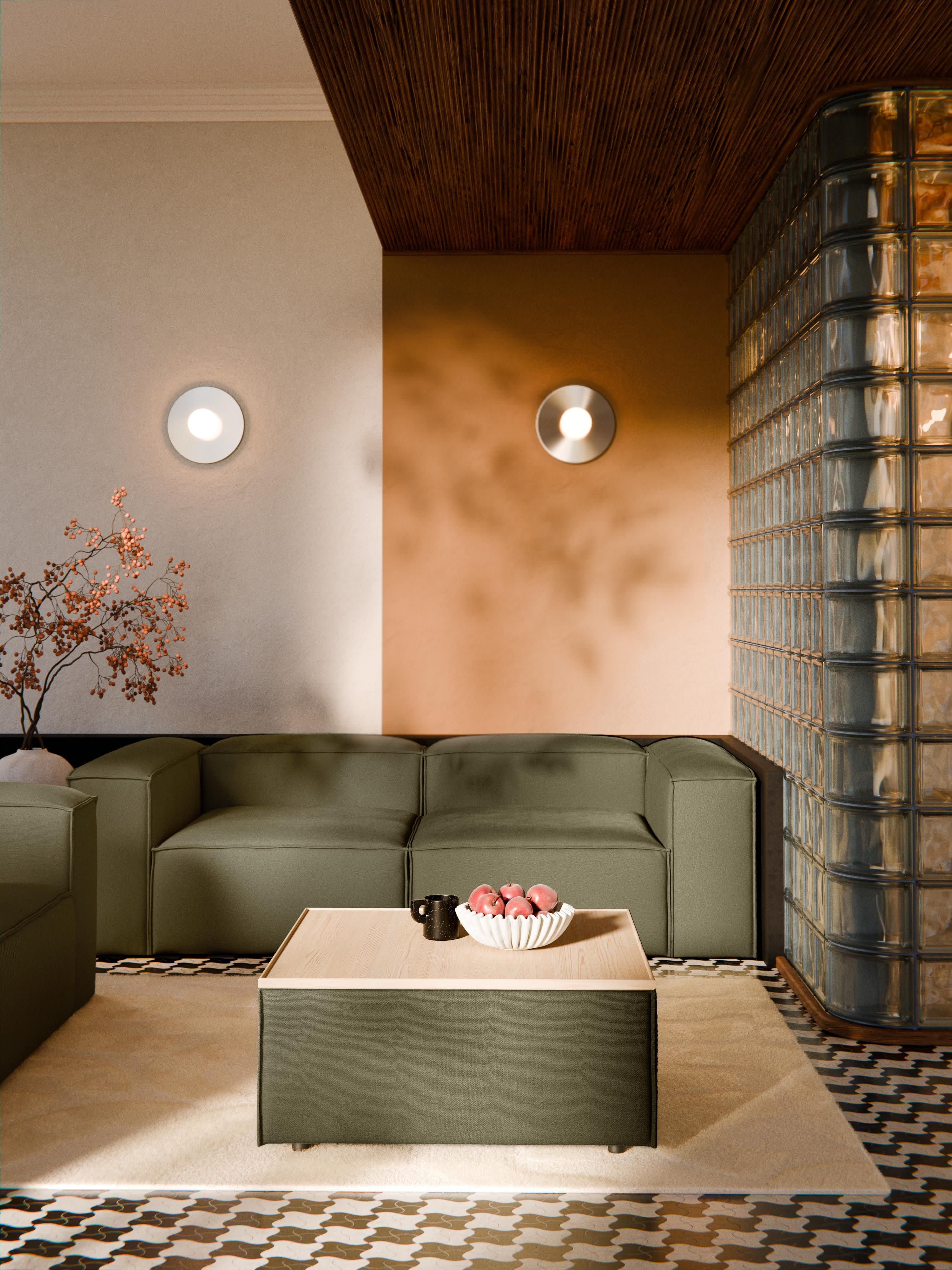 Sofa-Hocker Lennon mit Stauraum