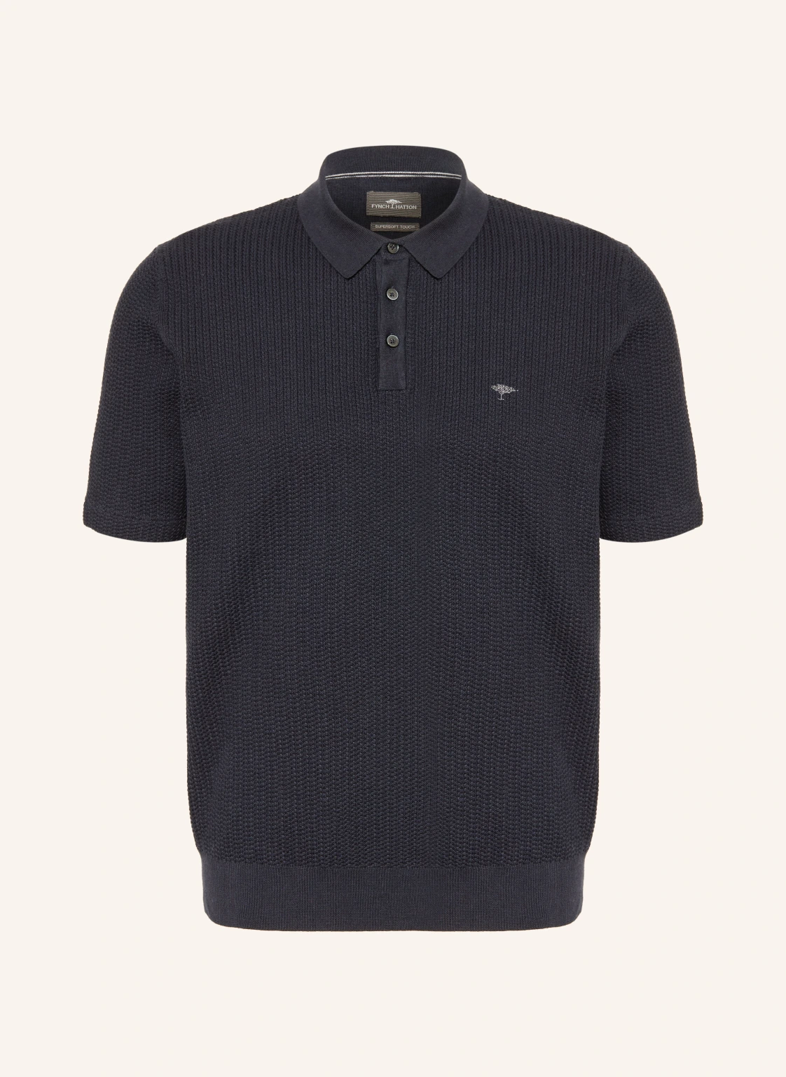 FYNCH-HATTON Strick-Poloshirt