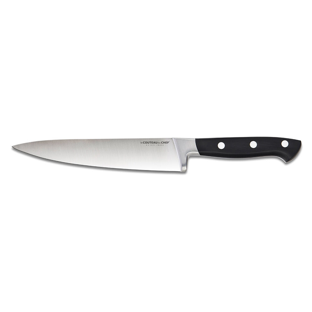 Couteau du chef forgé acier carbone lame 17 cm