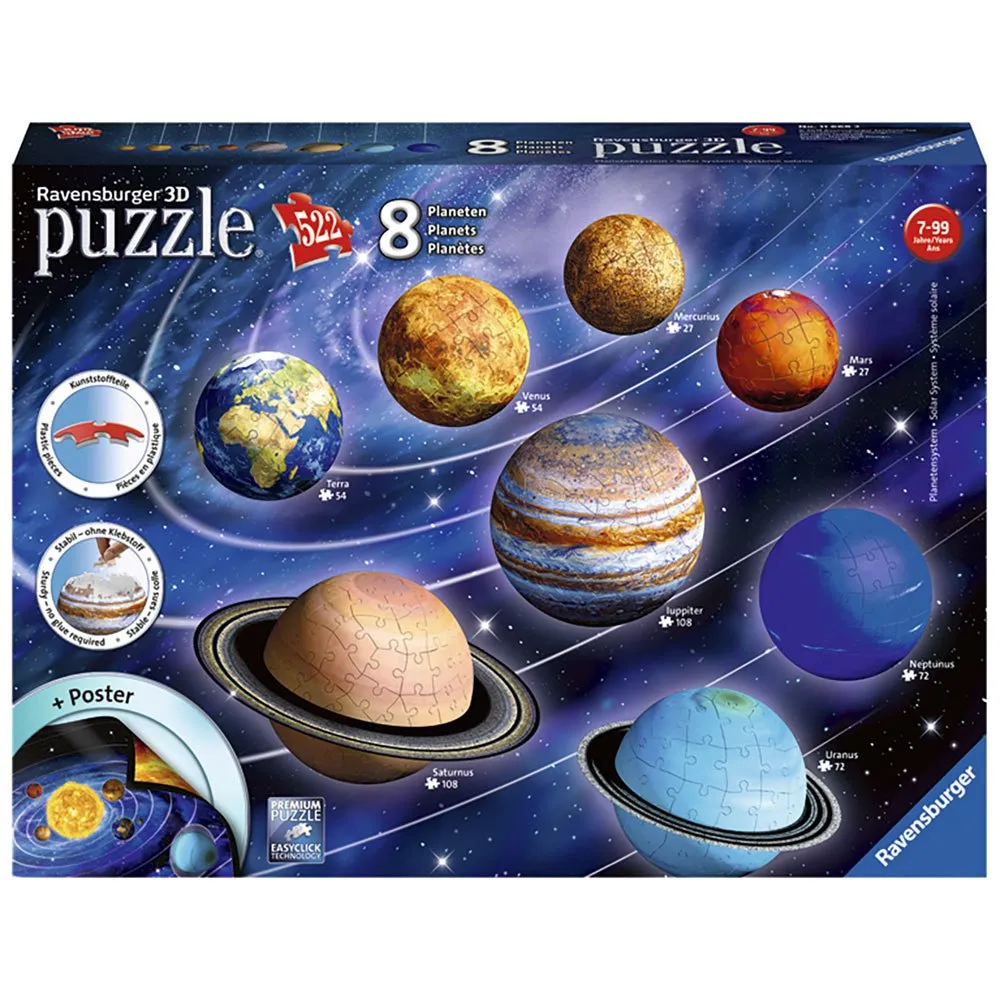 Ravensburger 3D Planetary System Puzzle