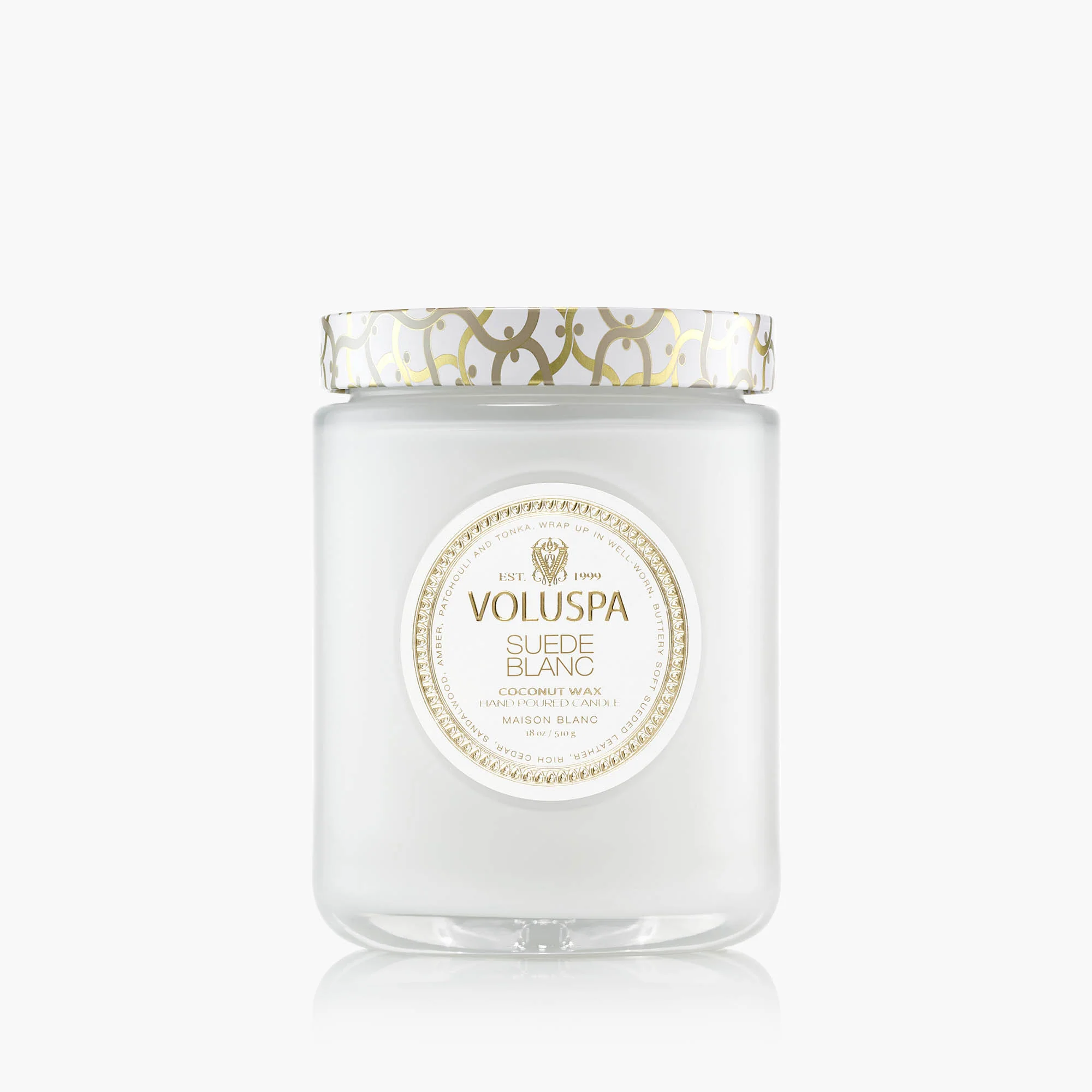 Suede Blanc - Large Jar Candle
