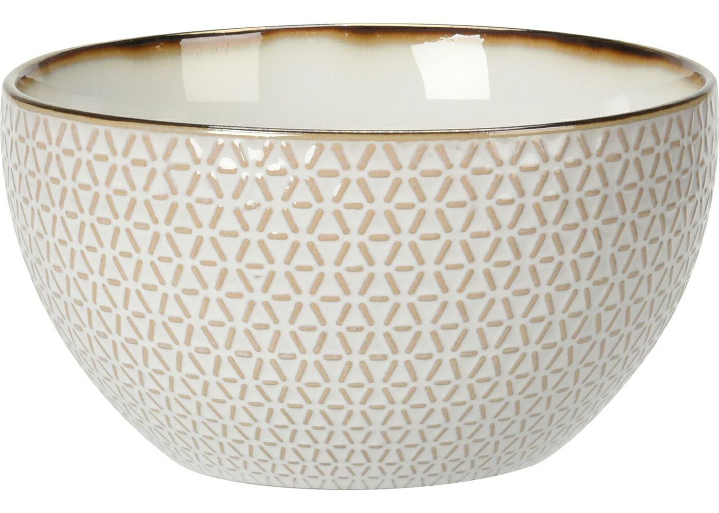 Miska ceramiczna na zupy i przekąski Queen 650 ml 14x8 cm