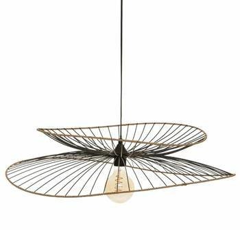 Lampa wisząca Alara czarna 69,5cm