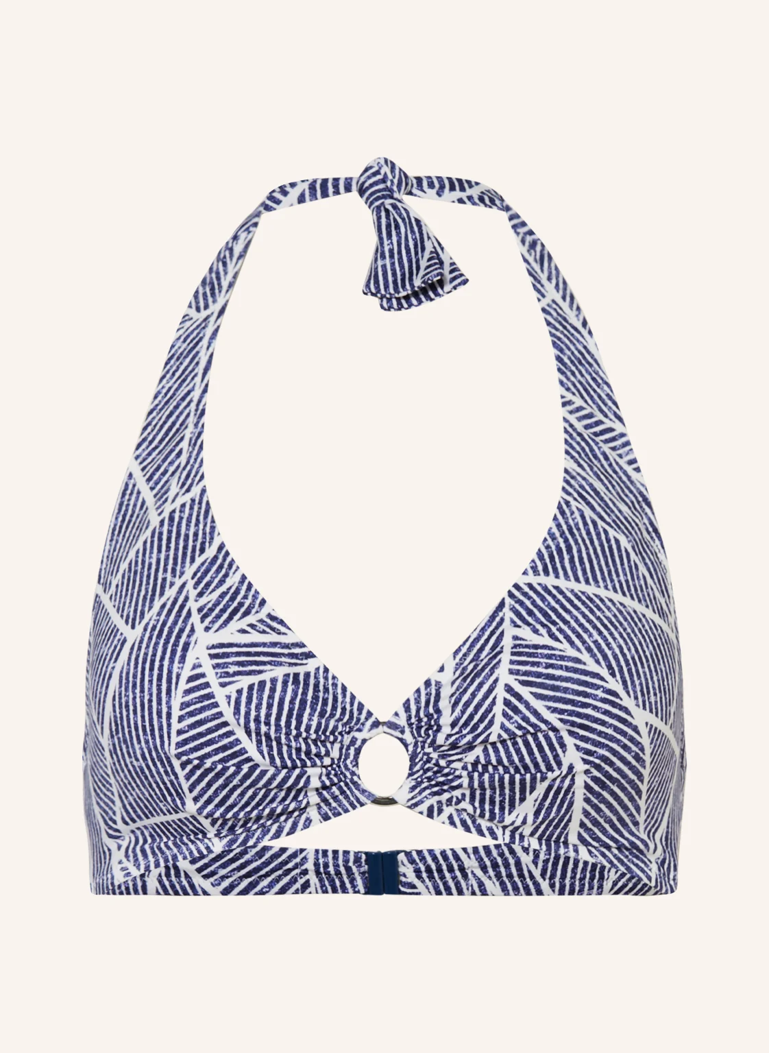 Lidea Neckholder-Bikini-Top INDIGO GRID