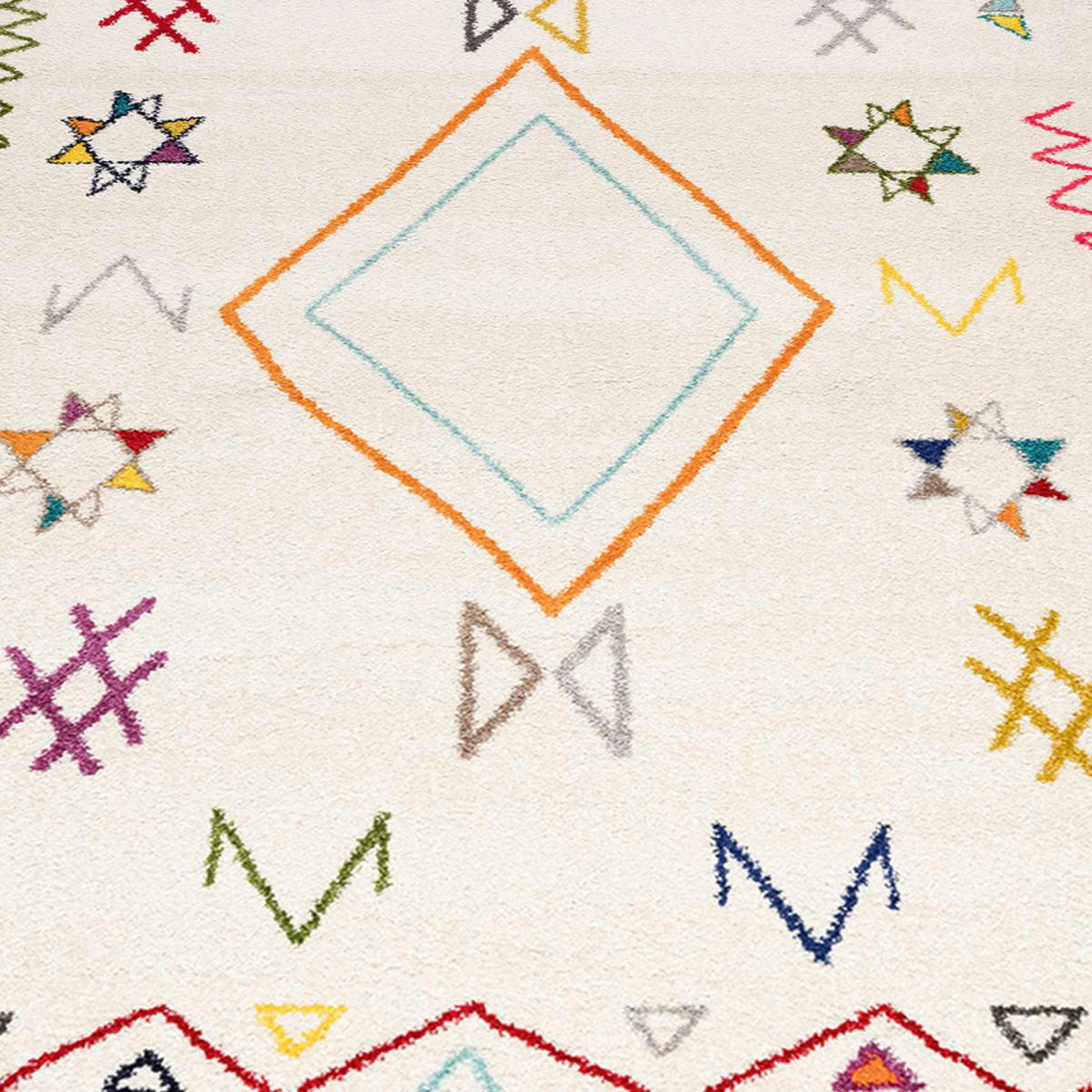 JADIDA - Tapis berbère style crème 160x230