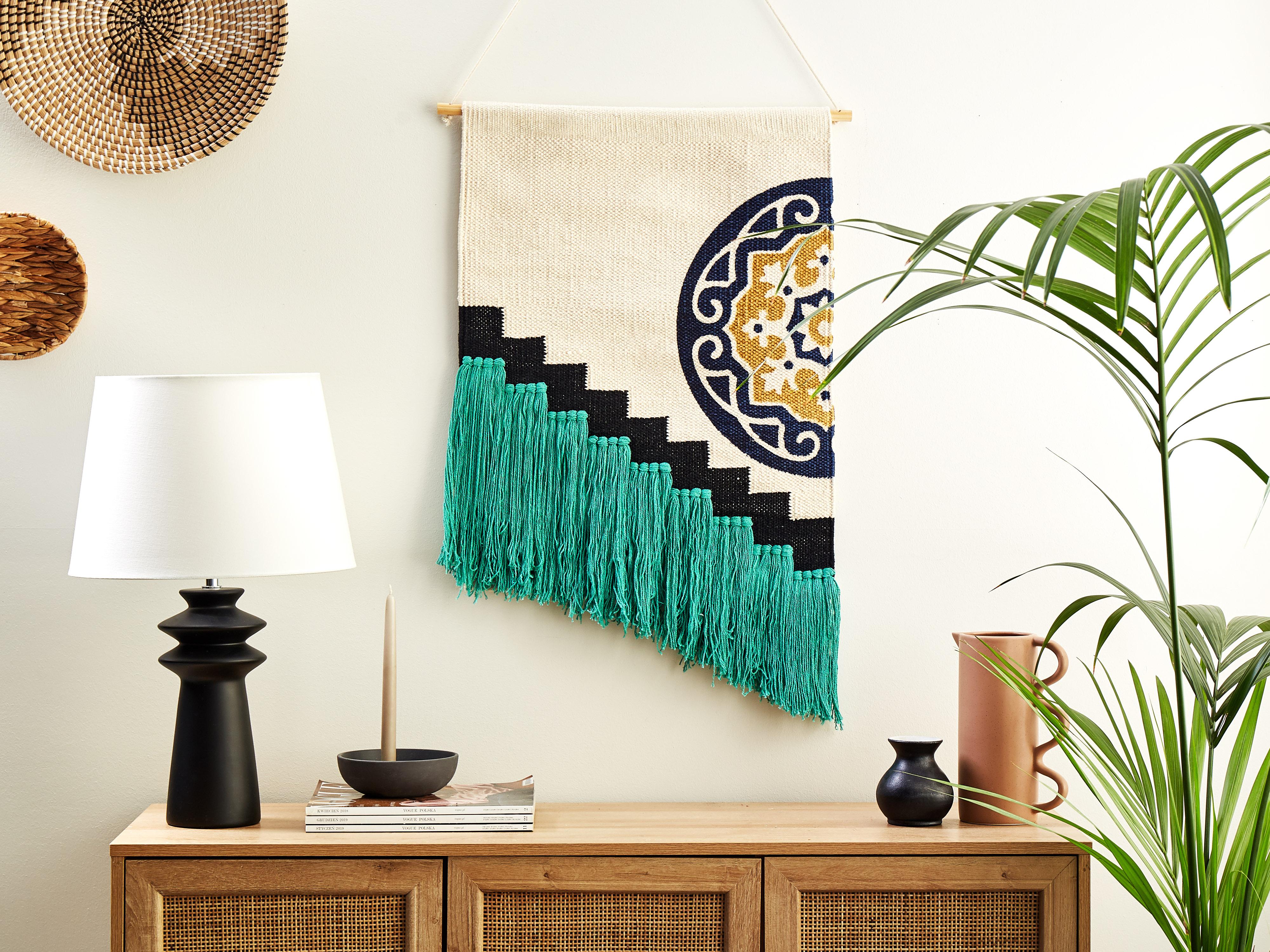 Fabric Wall Hanging NOWSHERA Cotton 110 cm Multicolour
