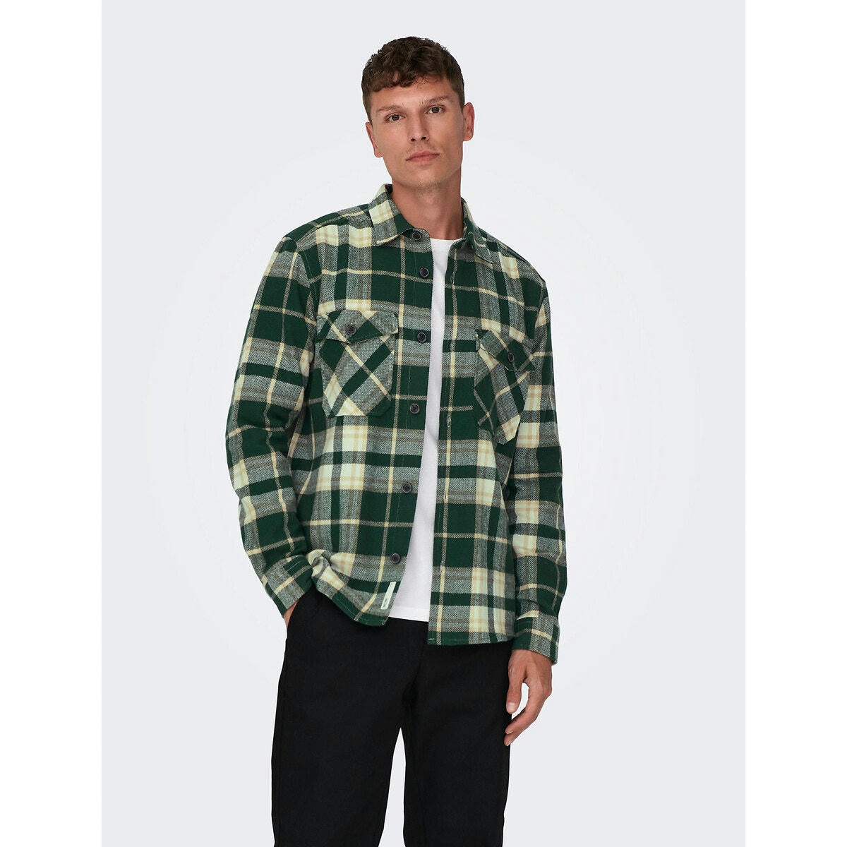 Chemise à  carreaux