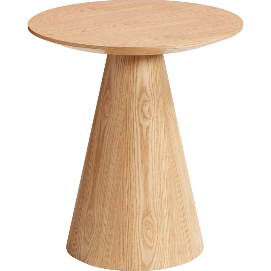 Kwantum Salontafels | Bijzettafels | Bijzettafel Cone  45cm Naturel