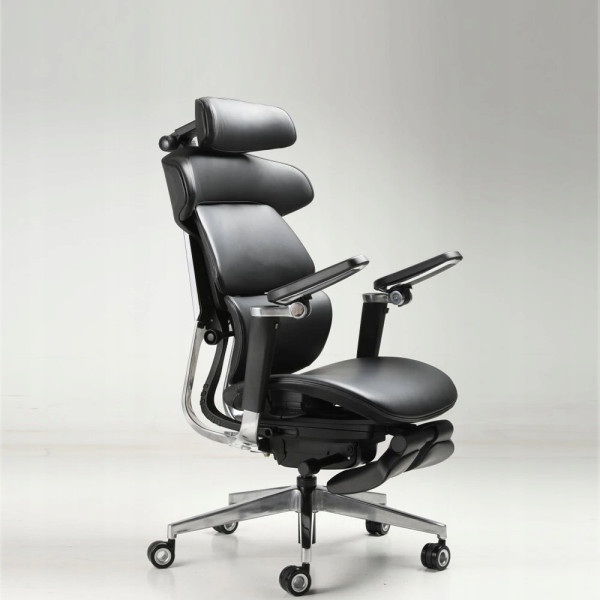 Ergonomiczny fotel Scorpio skóra naturalna