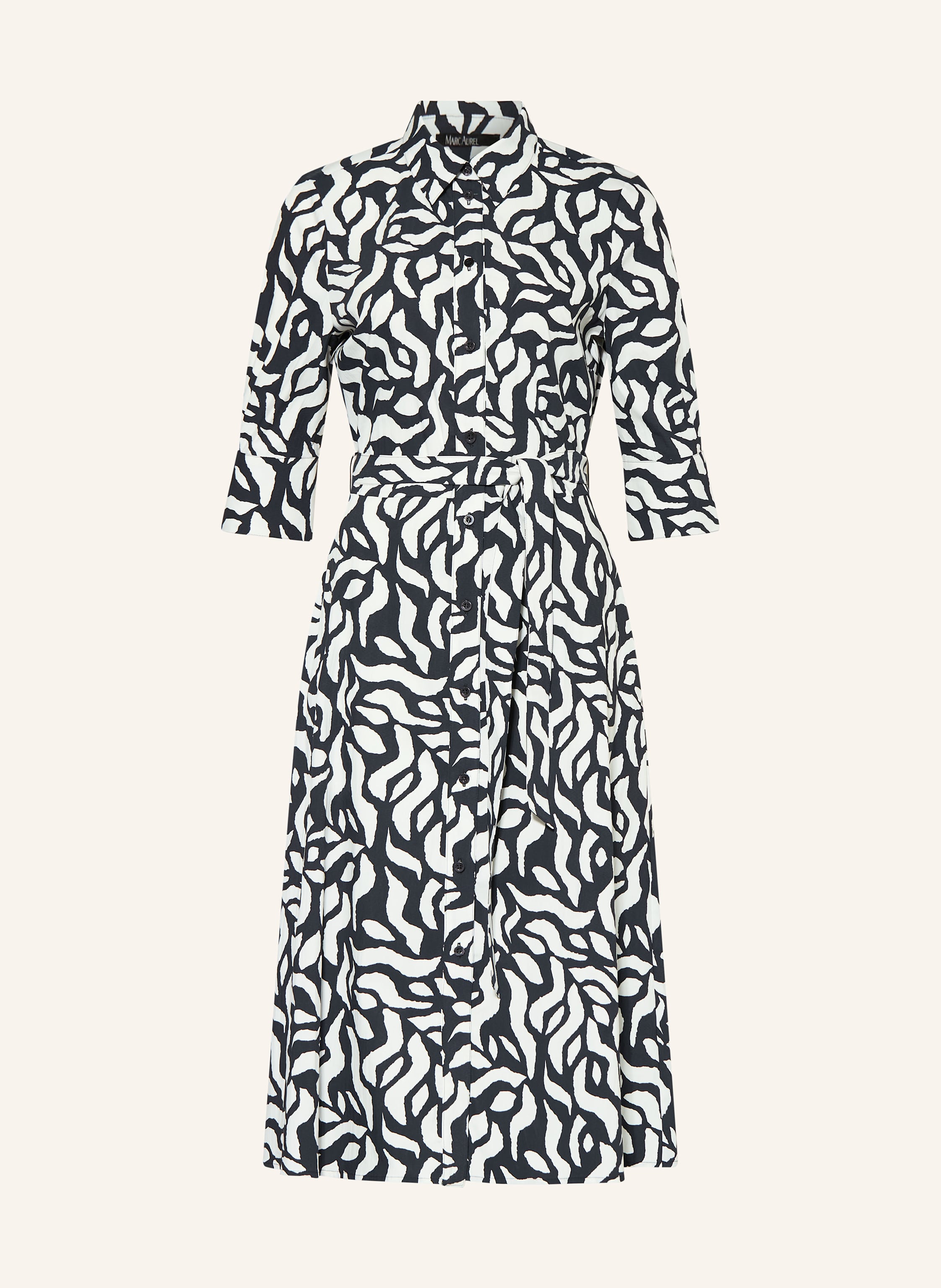 MARC AUREL Hemdblusenkleid mit 3/4-Arm
