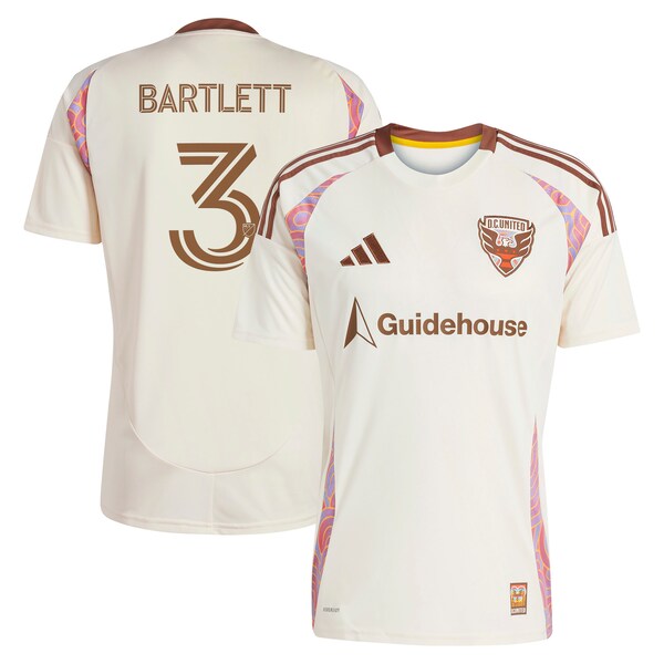 Lucas Bartlett D.C. United adidas 2025 The Soul Kit Replica Player Jersey - Natural