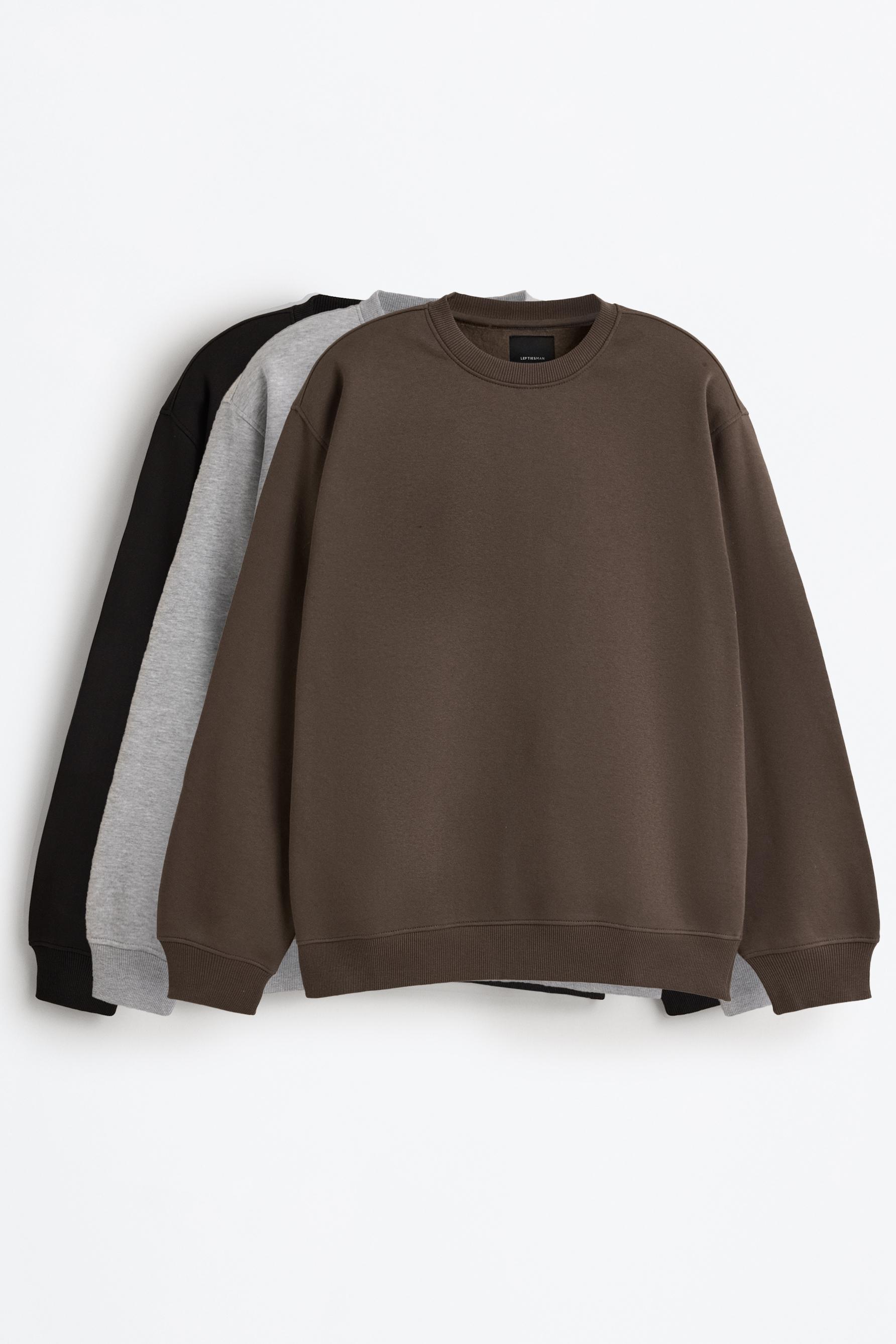 Pack 3 sudaderas básicas