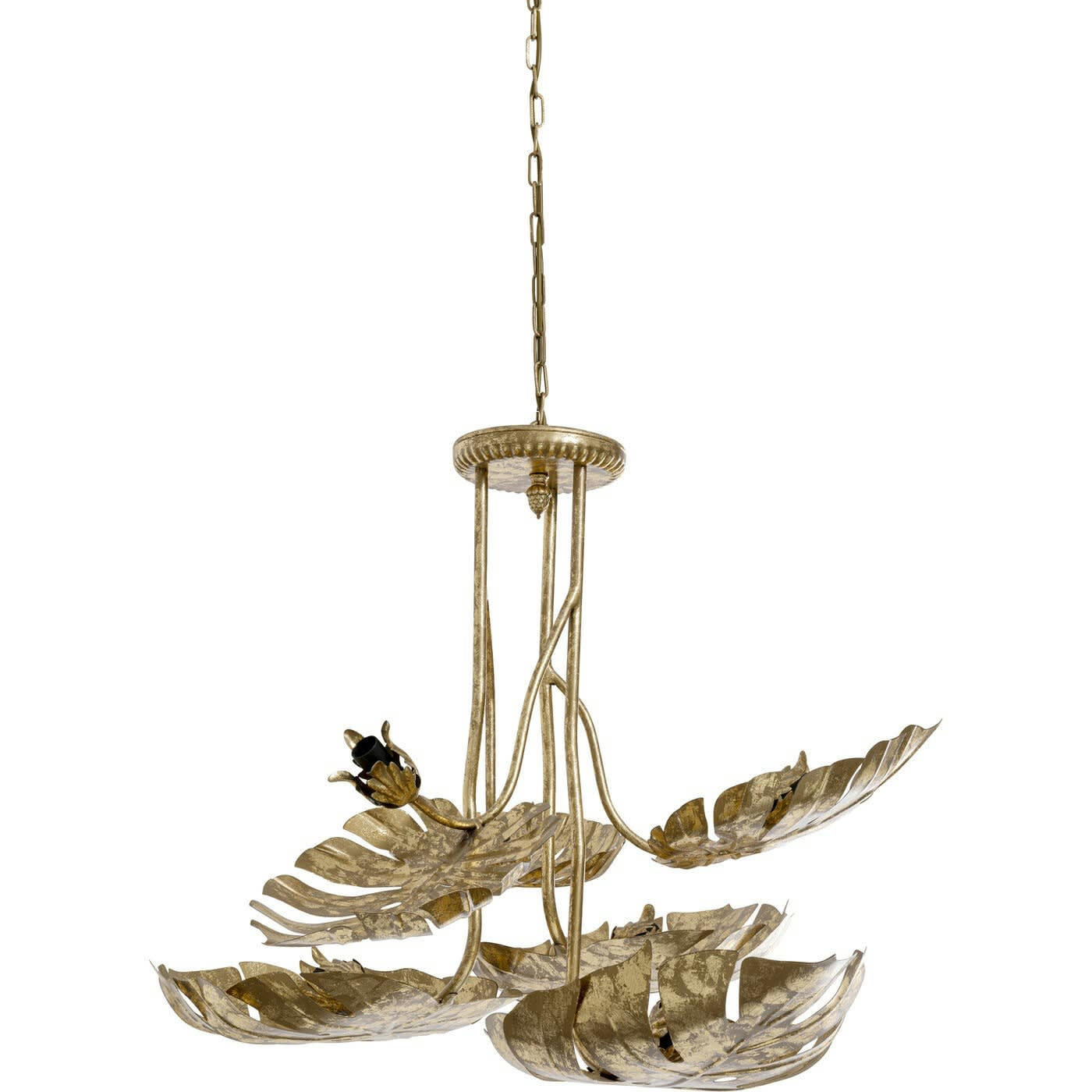 MONSTERA - Suspension feuilles de Monstera dorée Kare Design