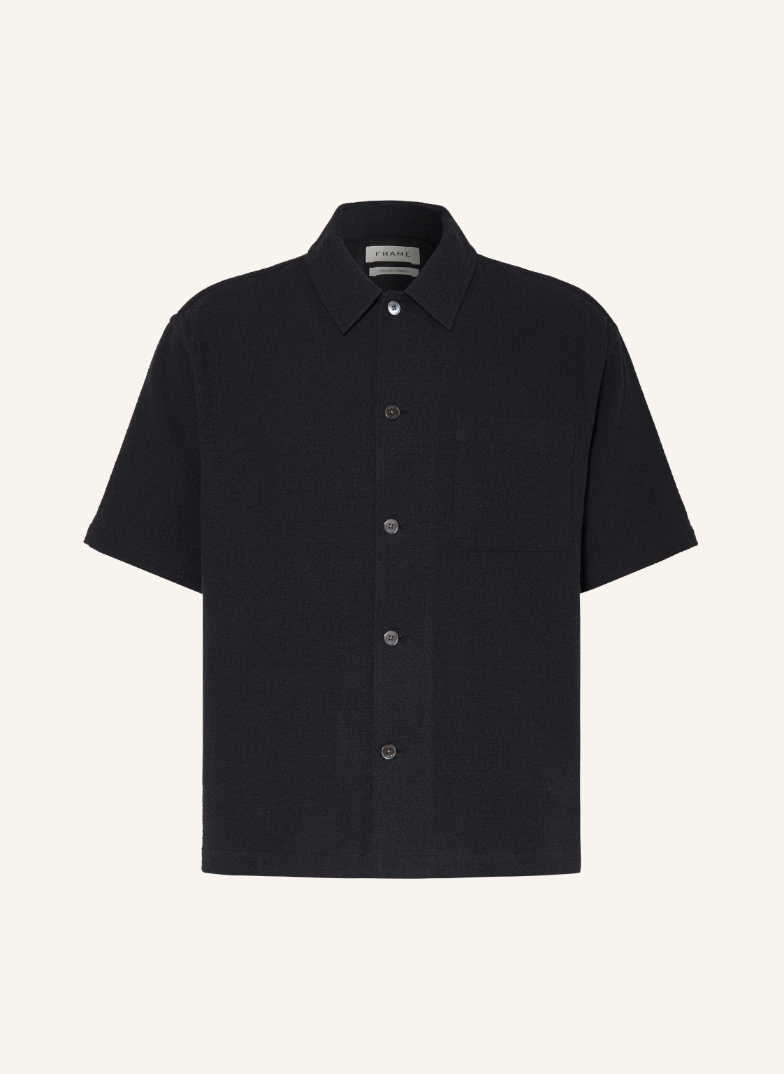 FRAME Kurzarm-Hemd Comfort Fit