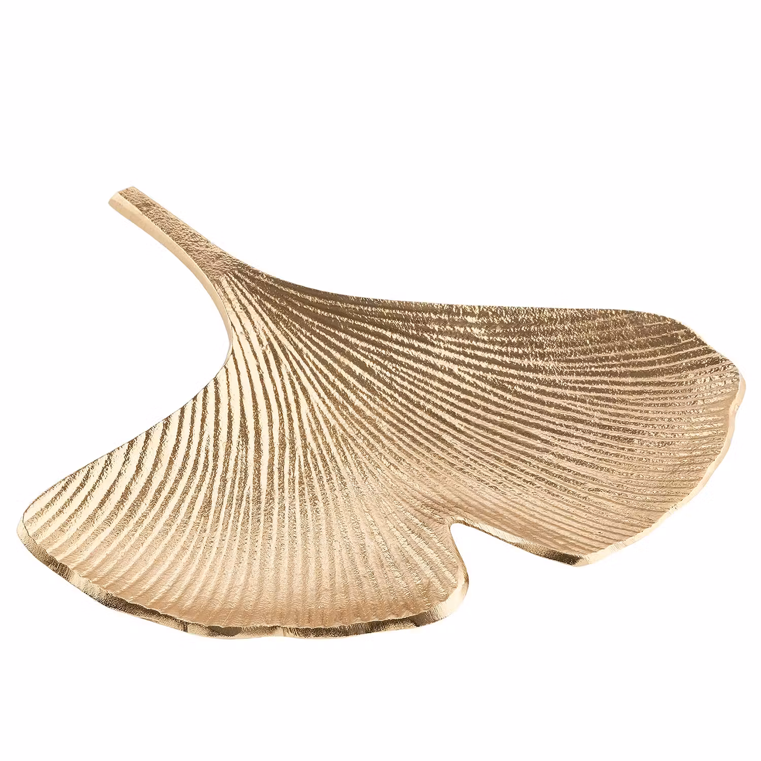 GOLDEN NATURE Deko-Schale Ginkgo