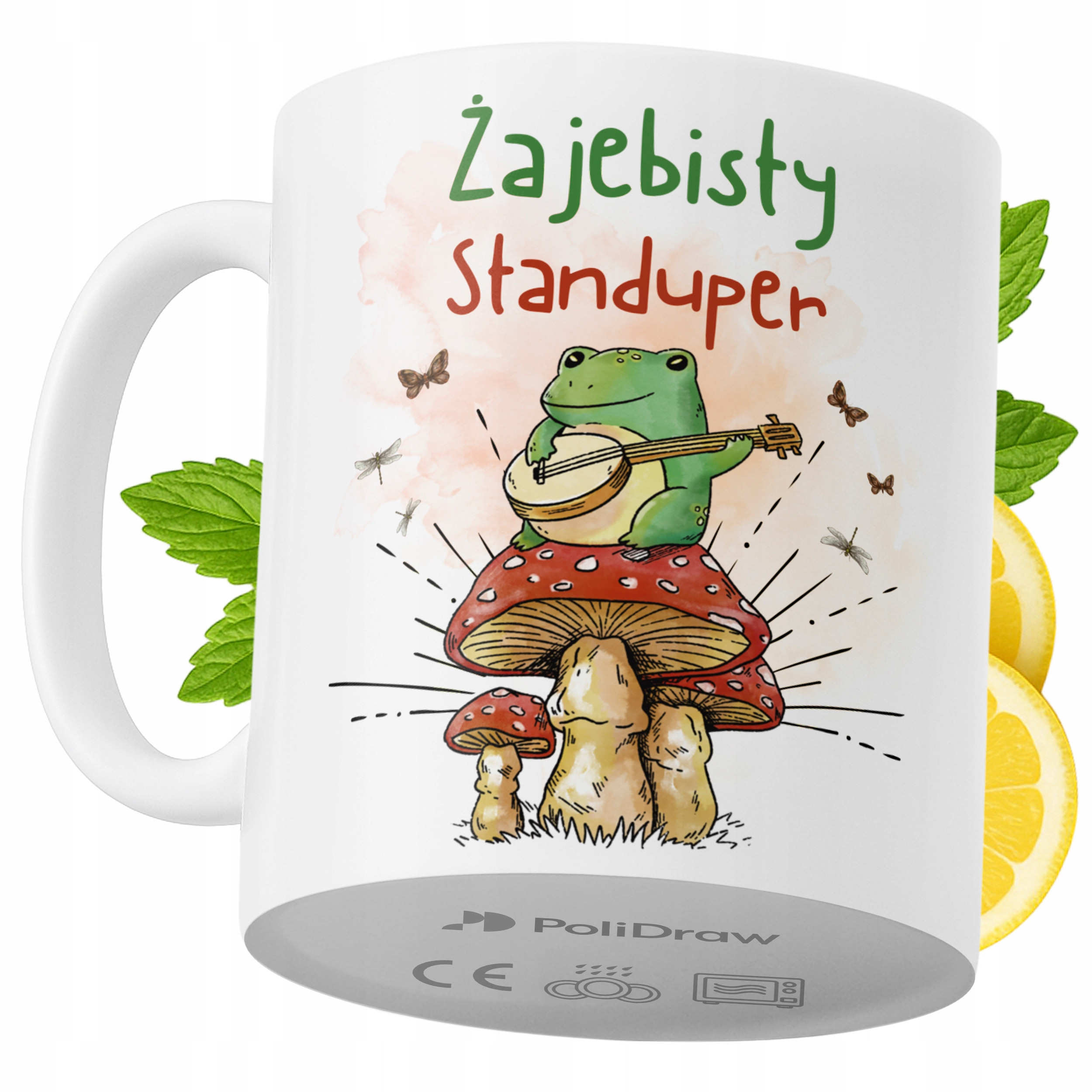Kubek Dla Standupera na Prezent z Nadrukiem ze Zdjęciem 330 ml PoliDraw