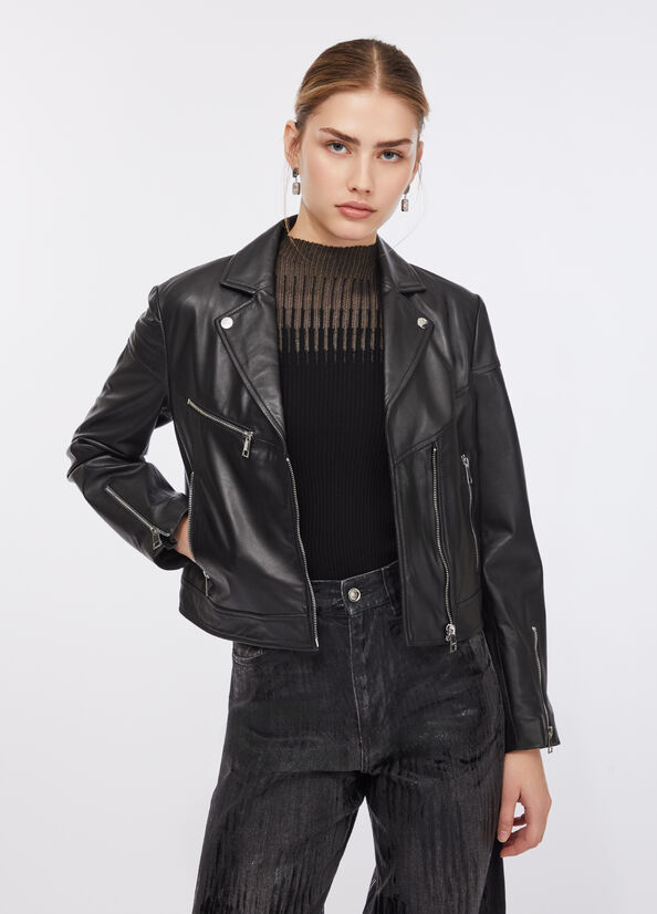 Chiodo in pelle