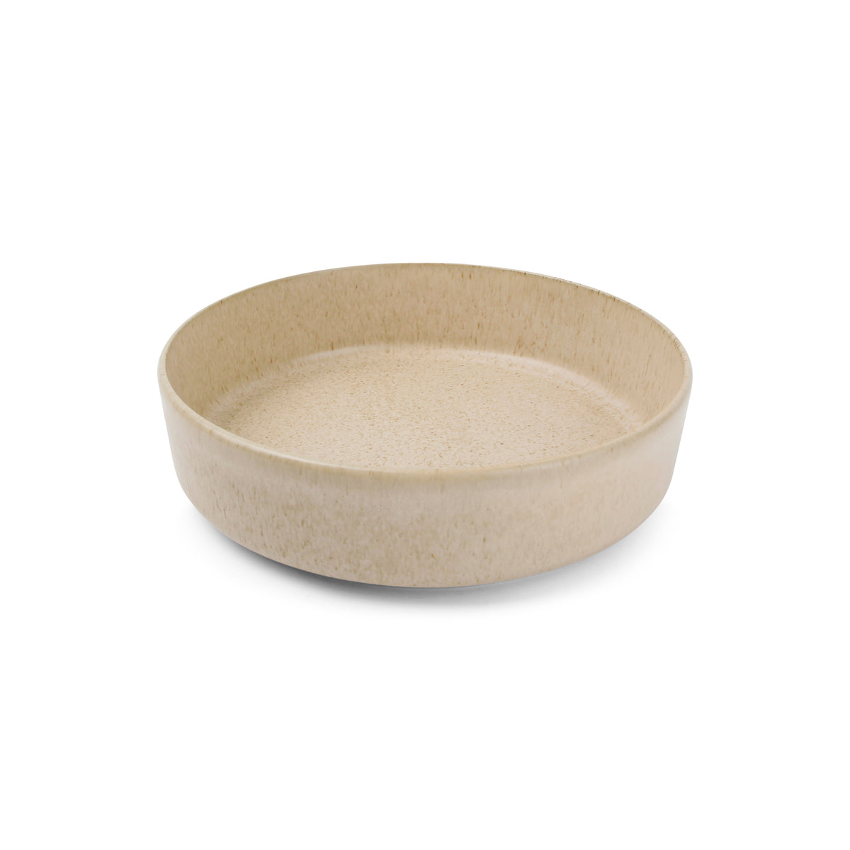 Bonbistro - Diep bord 19xH5cm beige Pila - Set van 3