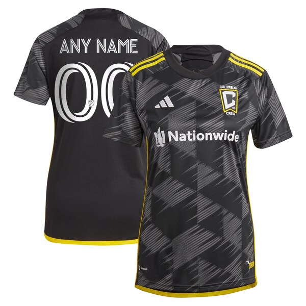 Columbus Crew adidas Women's 2024 VeloCITY Kit Replica Custom Jersey - Black
