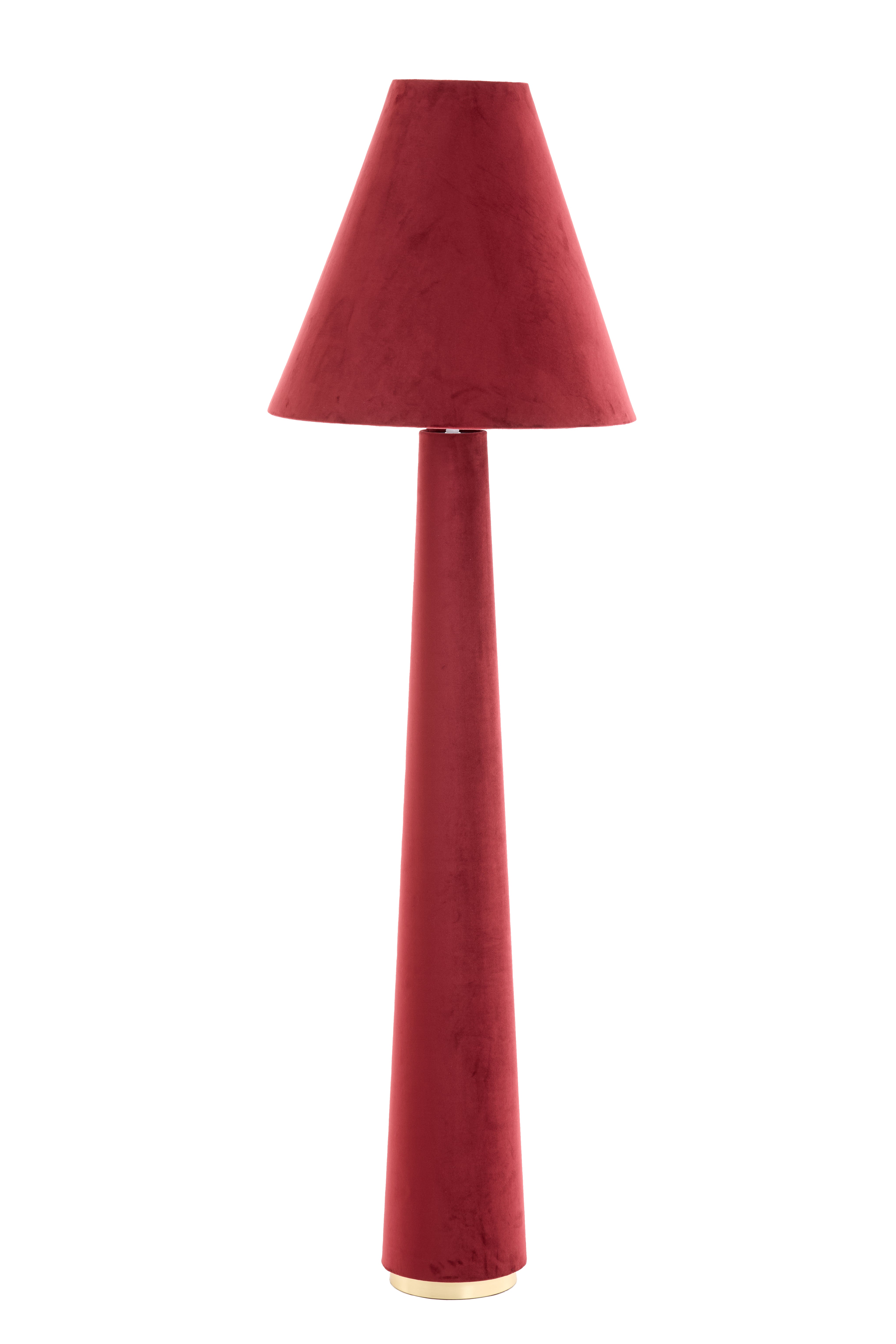 Light & Living vloerlamp DEVIA - Ø50x168cm - rood