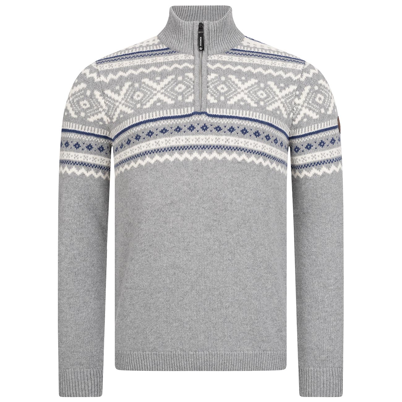 Nordic Sweater Zip Herren